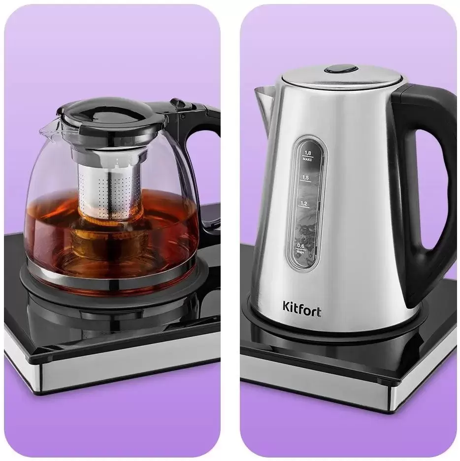 Электрический чайник Kitfort KT-6777 фото