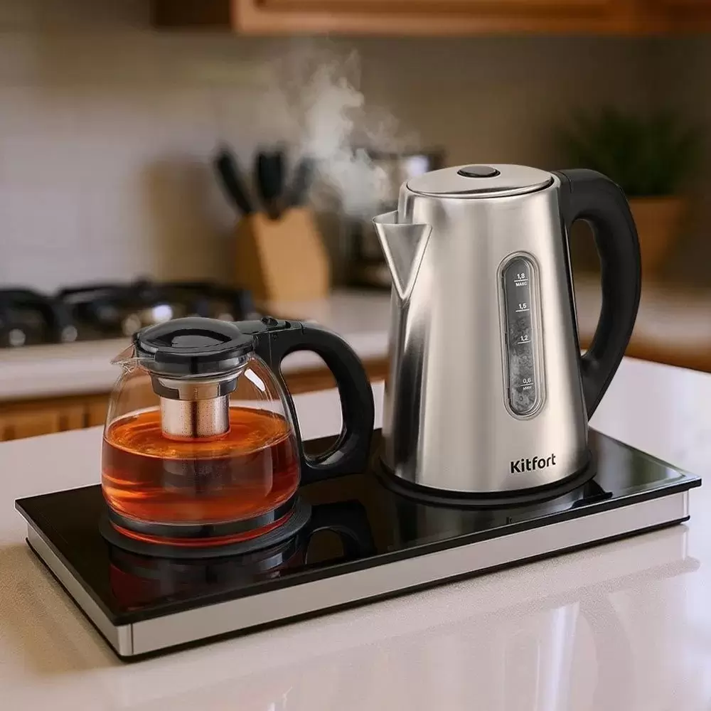 Электрический чайник Kitfort KT-6777 фото