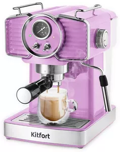 Рожковая кофеварка Kitfort KT-7125-3 фото