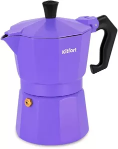 Гейзерная кофеварка Kitfort KT-7146 фото
