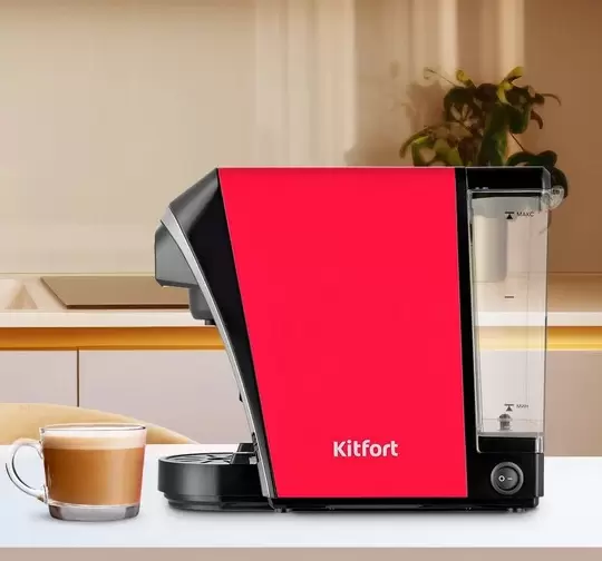 Капсульная кофеварка Kitfort KT-7227 фото 5