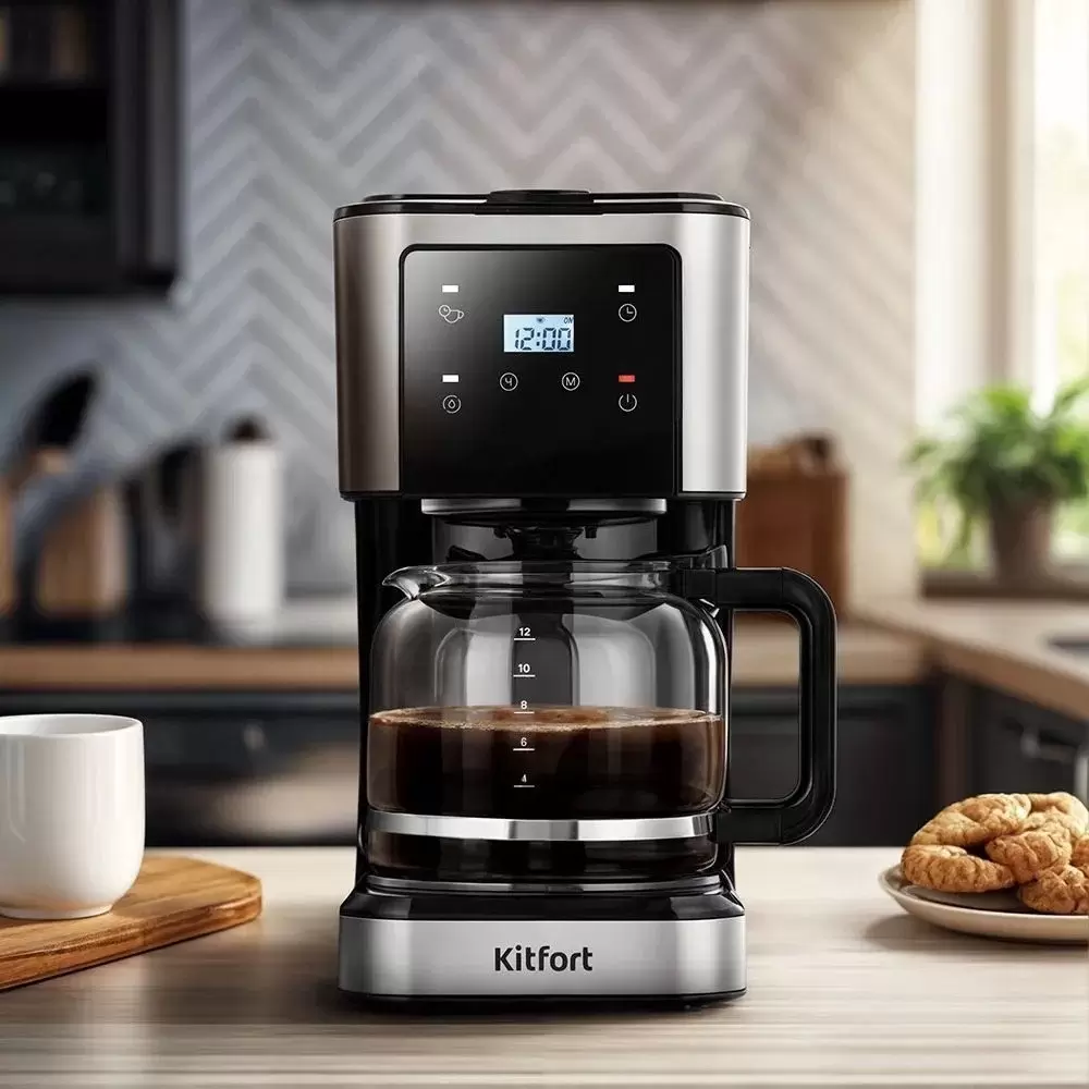Капельная кофеварка Kitfort KT-7628 фото