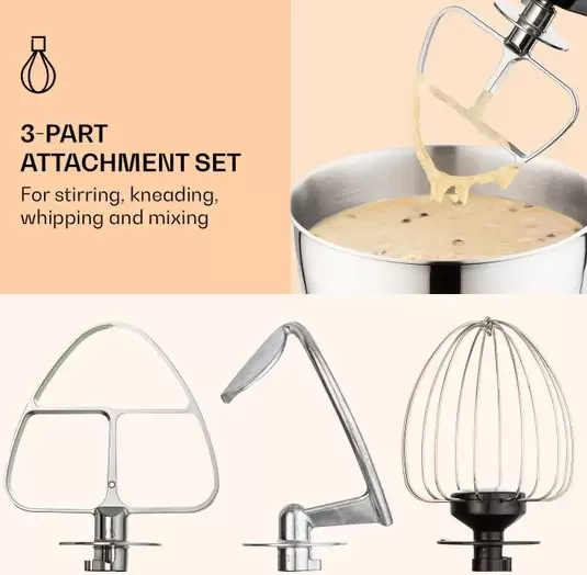 Планетарный миксер Klarstein Bella Mini (кремовый) фото