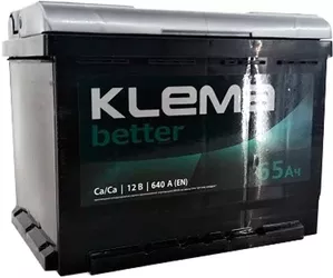Аккумулятор Klema Better 6СТ-65А (0) (65Ah) фото