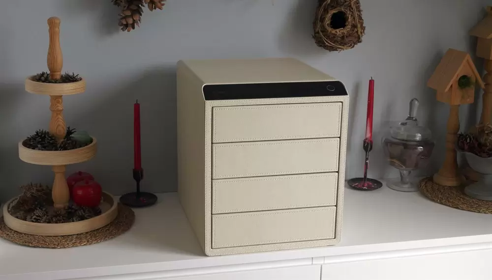 Мебельный сейф Klesto Smart JS4 (слоновая кость) фото