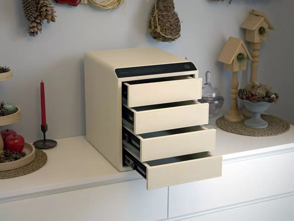 Мебельный сейф Klesto Smart JS4 (слоновая кость) фото