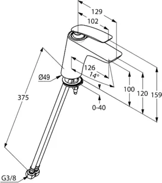 Смеситель Kludi Balance 520268775 фото