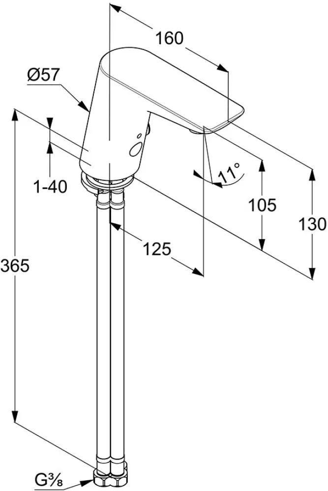 Смеситель Kludi Balance 5220205 фото 2