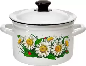 Кастрюля КМЗ 41804-082/6-У4 (белый) фото