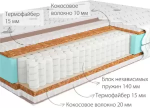 Матрас Kondor Medic-3 Hard 90x200 (комби-люкс) фото