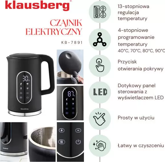 Электрический чайник Klausberg KB-7891 фото