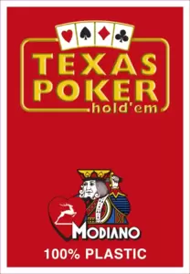 Игральные карты Modiano Texas Poker 300546 фото