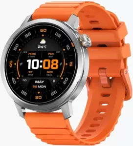 Умные часы Kospet Orb (серебристый/оранжевый)