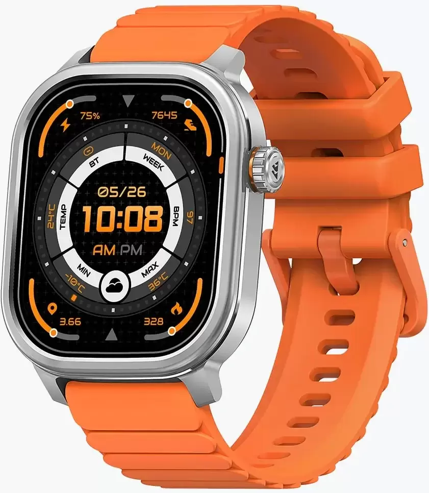 Kospet Pulse (серебристый/оранжевый)