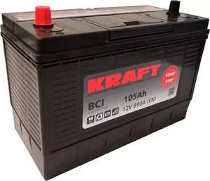 Аккумулятор Kraft 105 L+ (105Ah) фото