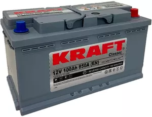 Аккумулятор Kraft Classic 100 R+ (100Ah) фото
