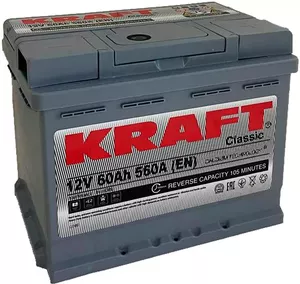 Аккумулятор Kraft Classic 45 R+ (45Ah) фото