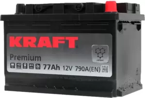 Аккумулятор Kraft Premium R+ (77Ah) фото