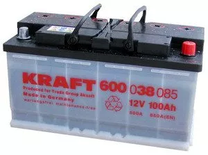 Аккумулятор Kraft R+ (100Ah) фото