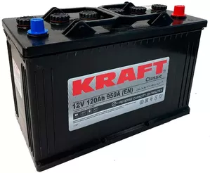 Аккумулятор Kraft R+ (120Ah) фото