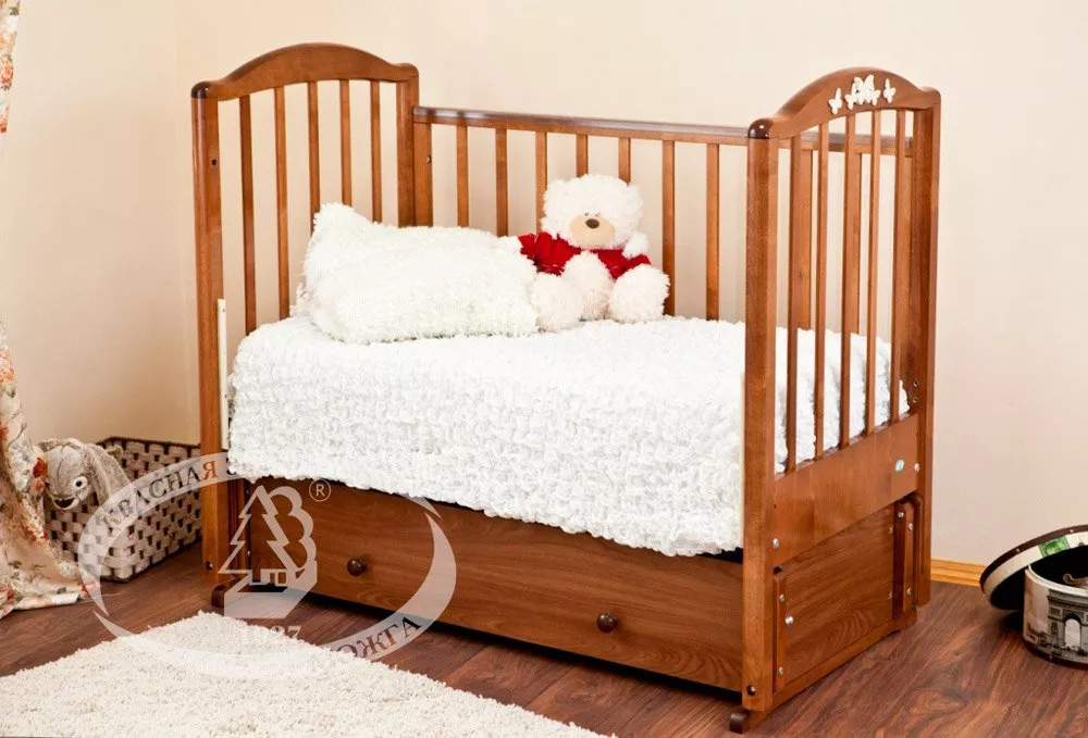 Кроватка детская Красная звезда Регина С580 фото 3