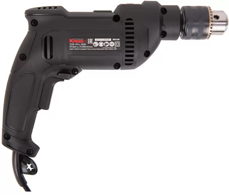 Безударная дрель Kress KU120 фото