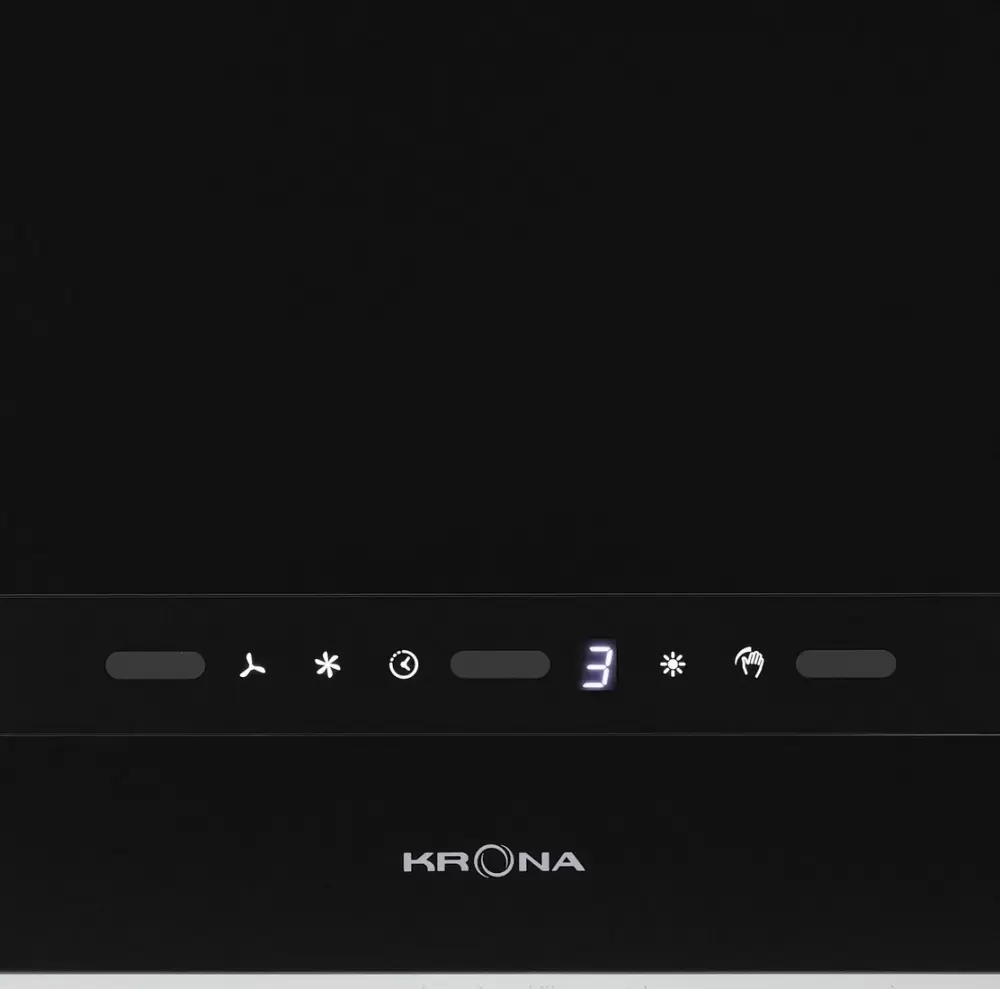 Кухонная вытяжка Krona Dita F MAX 420 black SGC фото