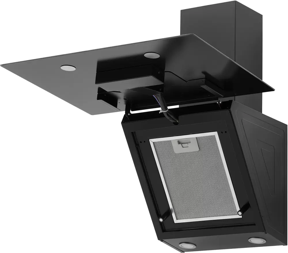 Кухонная вытяжка Krona Gabriele E 600 black/inox 1 S фото 2