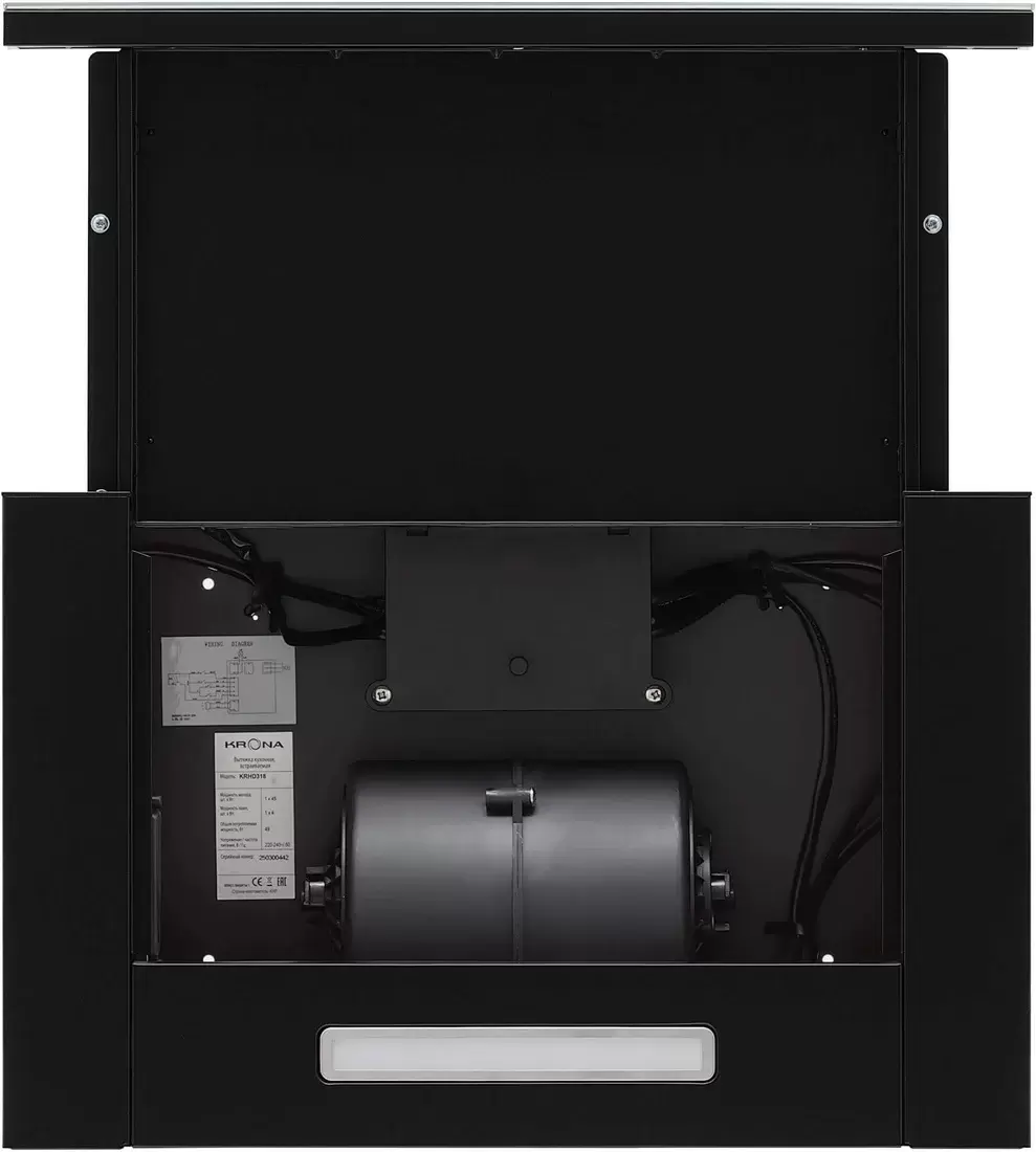 Кухонная вытяжка Krona Kamilla F 450 black фото 4