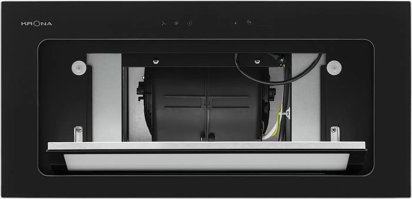 Кухонная вытяжка Krona Selina F MAX 600 black SGC фото