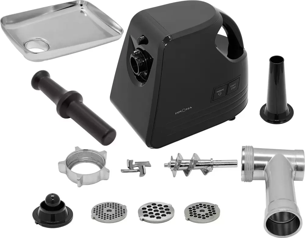 Мясорубка Krona Wolf Black 1000W фото