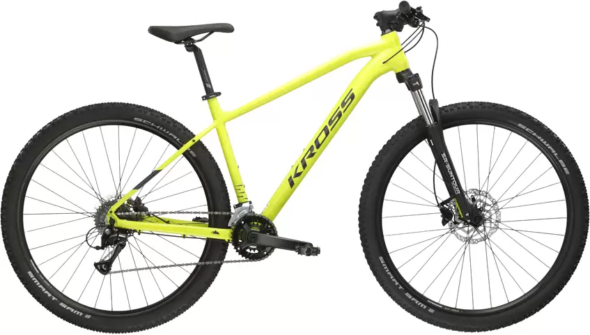 Kross Level 1.0 M 29 lim_bla m KRLV1Z29X17M007018 (M, зеленый/черный)