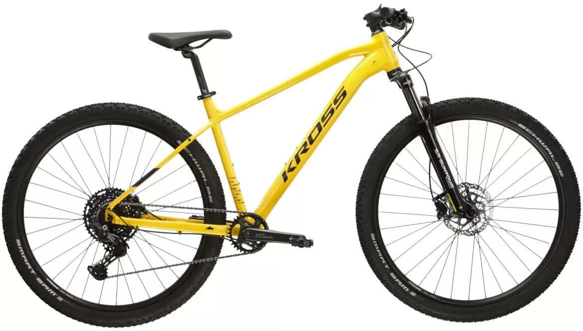 Kross Level 4.0 29 L/19" 2024 (желтый/черный глянцевый)