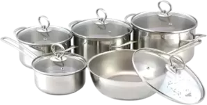 Набор кастрюль Кухар Крокус Классика КК1-005С фото