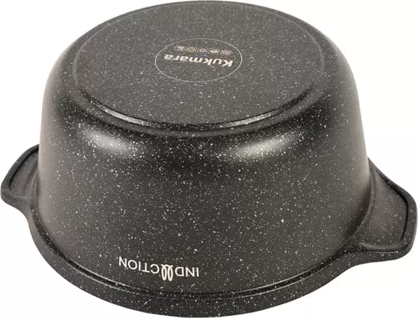 Кастрюля Kukmara кмти43а (темный мрамор) фото