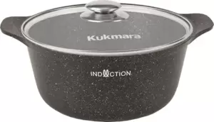 Кастрюля Kukmara кмти43а (темный мрамор) фото