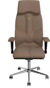 Офисное кресло Kulik System Business (азур карамель с подголовником) фото