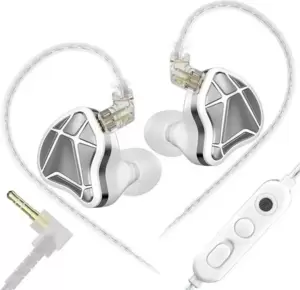 Наушники KZ Acoustics Axas Gaming 3.5 мм (с микрофоном, белый) фото