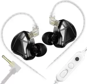 Наушники KZ Acoustics Axas Gaming 3.5 мм (с микрофоном, черный) icon