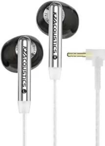 Наушники KZ Acoustics Duet 3.5 мм (без микрофона, черный) фото