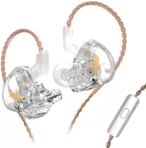 KZ Acoustics EDX (с микрофоном, прозрачный)