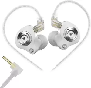 Наушники KZ Acoustics EDZ 3.5 мм (без микрофона, белый) фото