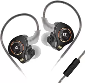 Наушники KZ Acoustics Eldar 3.5 мм (с микрофоном, черный) icon