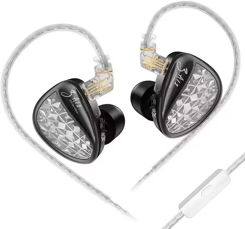 KZ Acoustics ZA12 No Switches 3.5 мм (с микрофоном)