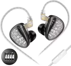 Наушники KZ Acoustics ZA12 With Switches 3.5 мм (с микрофоном) фото