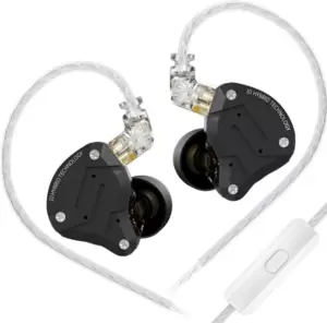 Наушники KZ Acoustics ZS10 Pro (с микрофоном, черный) фото