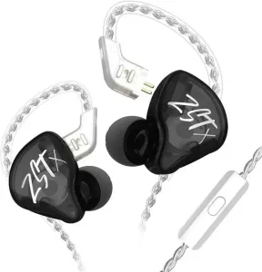 Наушники KZ Acoustics ZST X (с микрофоном, черный) icon