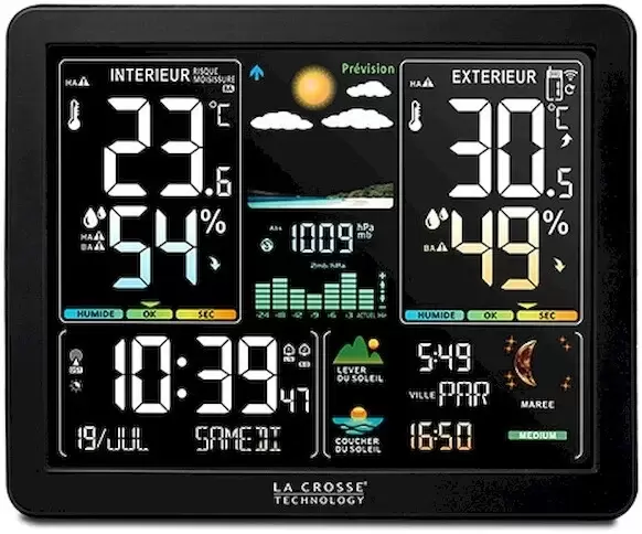 Метеостанция La Crosse WS6236-BLA фото