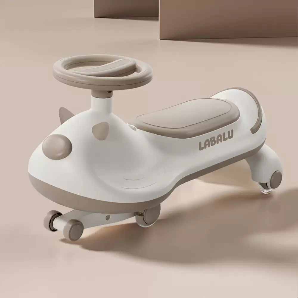 Бибикар Labalu KF-2 (бежевый/белый) фото