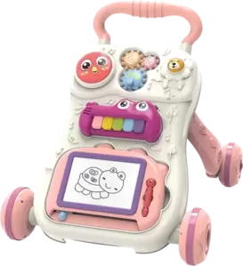 Ходунки-каталка Labalu Комфорт и интеллект для малышей (розовый)